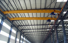 EKKE single-girder overhead traveling cranes up to 15 tons